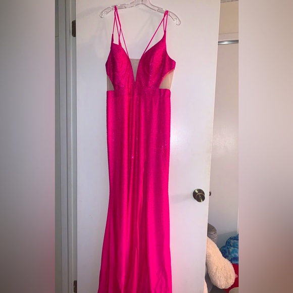 One of a kind prom dress designed from TT New York - Picture 2 of 2